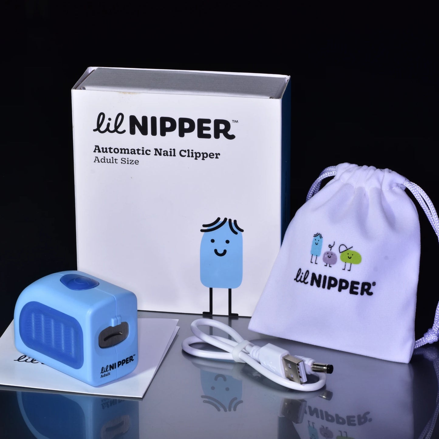 Adult Electric Nail Clipper - Teens, Adults, Seniors (Ages 13+) - Lil Nipper