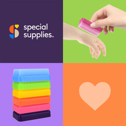 Therapressure Sensory Brush (Multi-Color): 6 Pack