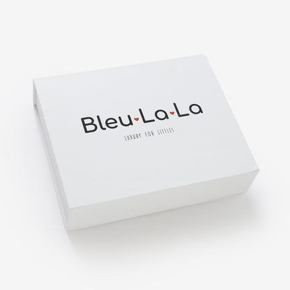 White box with 'Bleu La La' branding on a white background