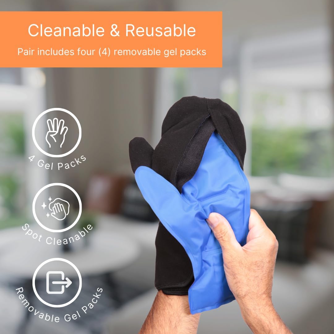 Cold Therapy Gloves for Pain, Swelling & Arthritis Relief