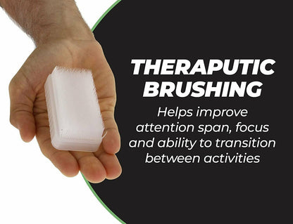 Wilbarger Therapy Brush, 6 Pack  Therapressure Brush for Occupational Therapy for Sensory Brushing Designed by Patricia Wilbarger  Use as Part of the Wilbarger Brushing Protocol