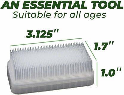 Wilbarger Therapy Brush - Therapressure Brush for Occupational Therapy for Sensory Brushing -Designed by Patricia Wilbarger - Use as Part of the Wilbarger Brushing Protocol - 12 Pack