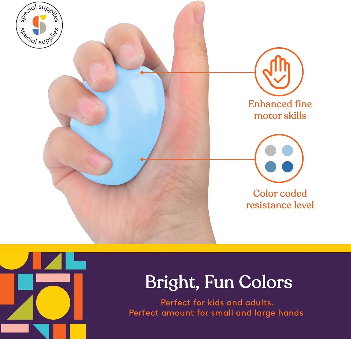 Therapy Putty Ocean 4-Pack | Hand Strength & Stress Relief for All