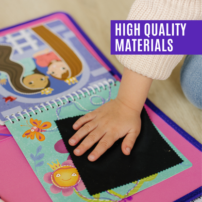 Totebook Kids Dry Erase Travel Activity Book Ages 4-6