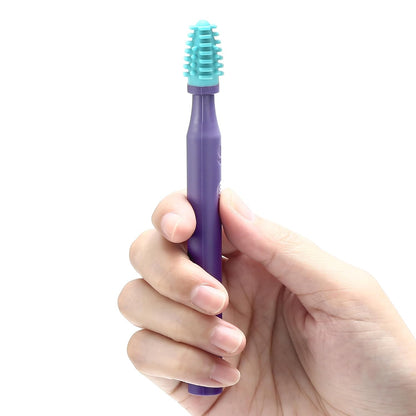 Special Supplies Sensory Mouth Brush and Oral Stimulation Tool for Kids and Adults, Wake Up Mouth for Desensitization, Soft, Flexible, Textured Silicone