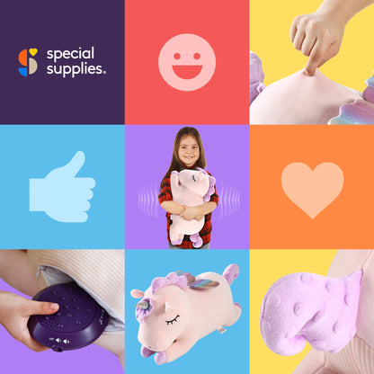 Sensory Vibrating Pillow-Unicorn