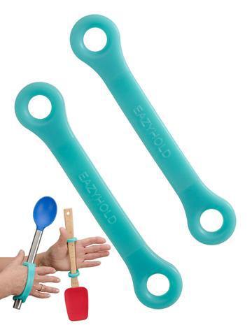 Adult Grip Aid 2-Pack - Aqua (Black & Platinum Too) | EaZyHold