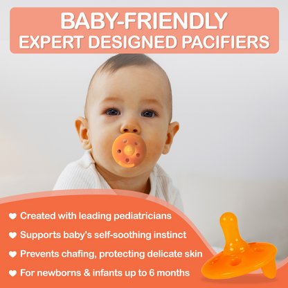Baby Shusher Collection Gift Set – Sound Machine, Silicone Pacifiers & Muslin Swaddles for Newborns