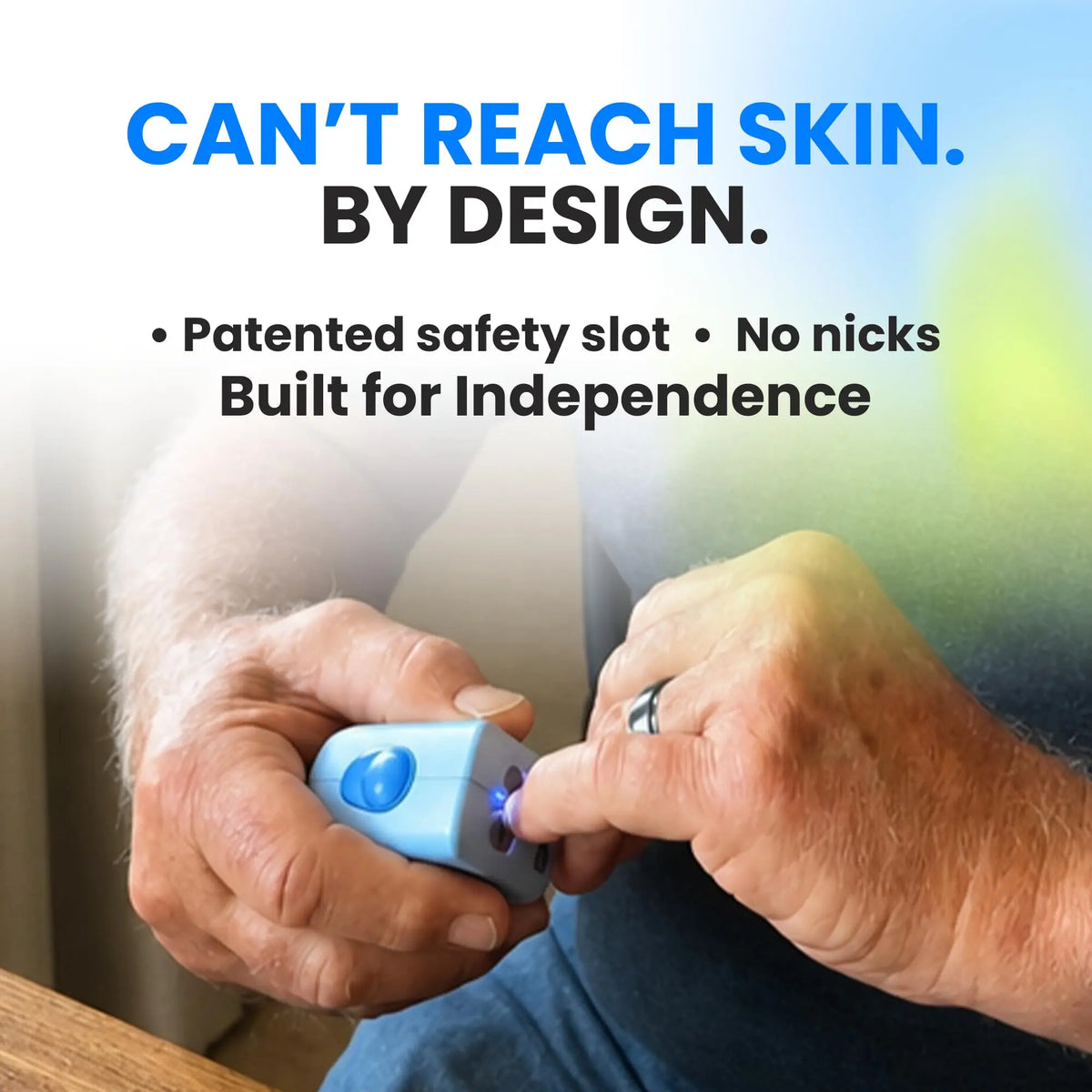 Can't reach skin by design with adult using a Lil Nipper.