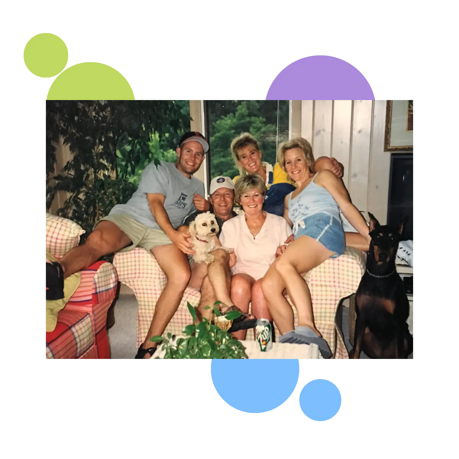 McMullen family portrait - founders of ClipDifferent electric nail clippers for accessible adaptive nail care