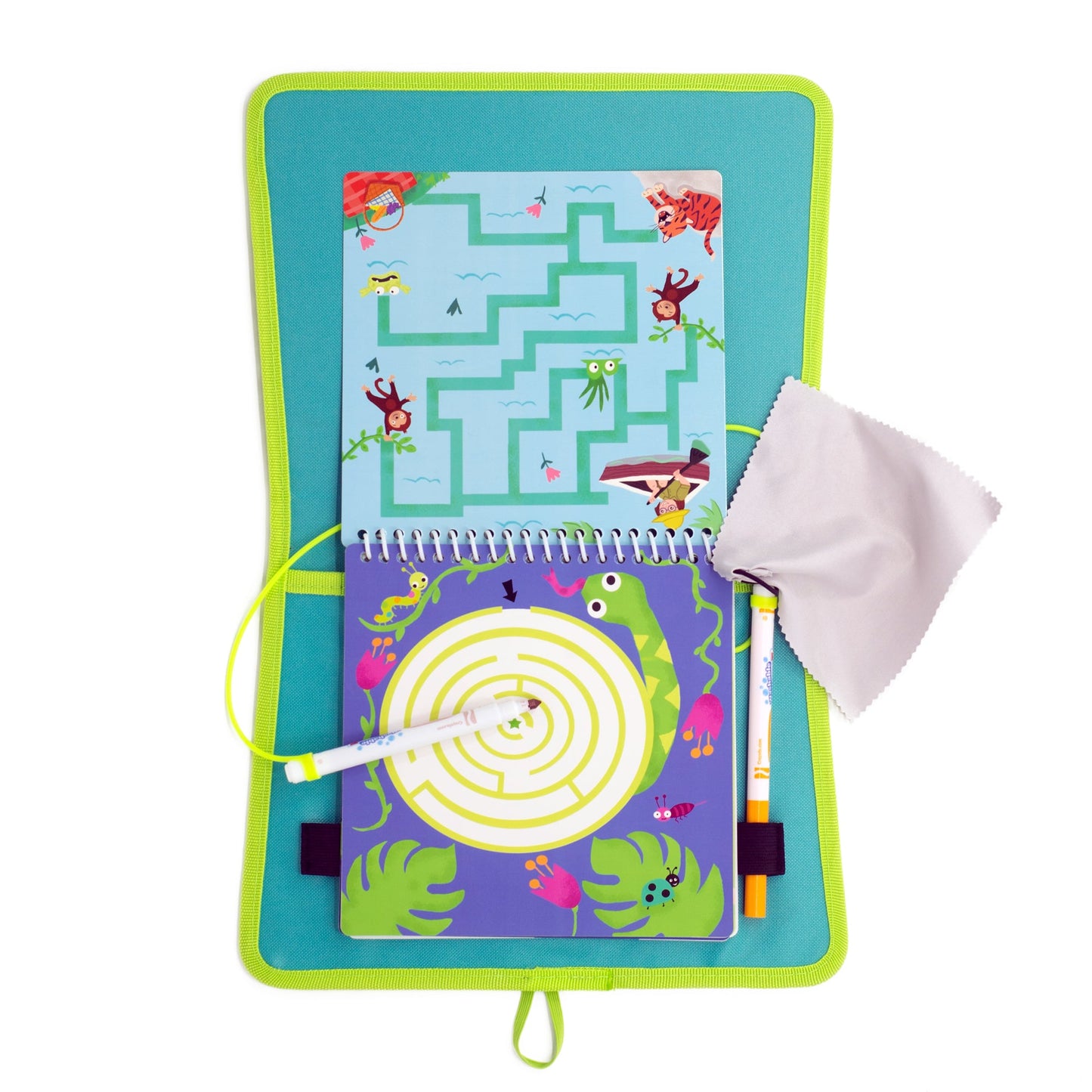 Totebook Kids Dry Erase Travel Activity Book Ages 4-6