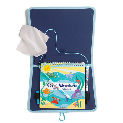 Totebook Kids Dry Erase Travel Activity Book Ages 4-6