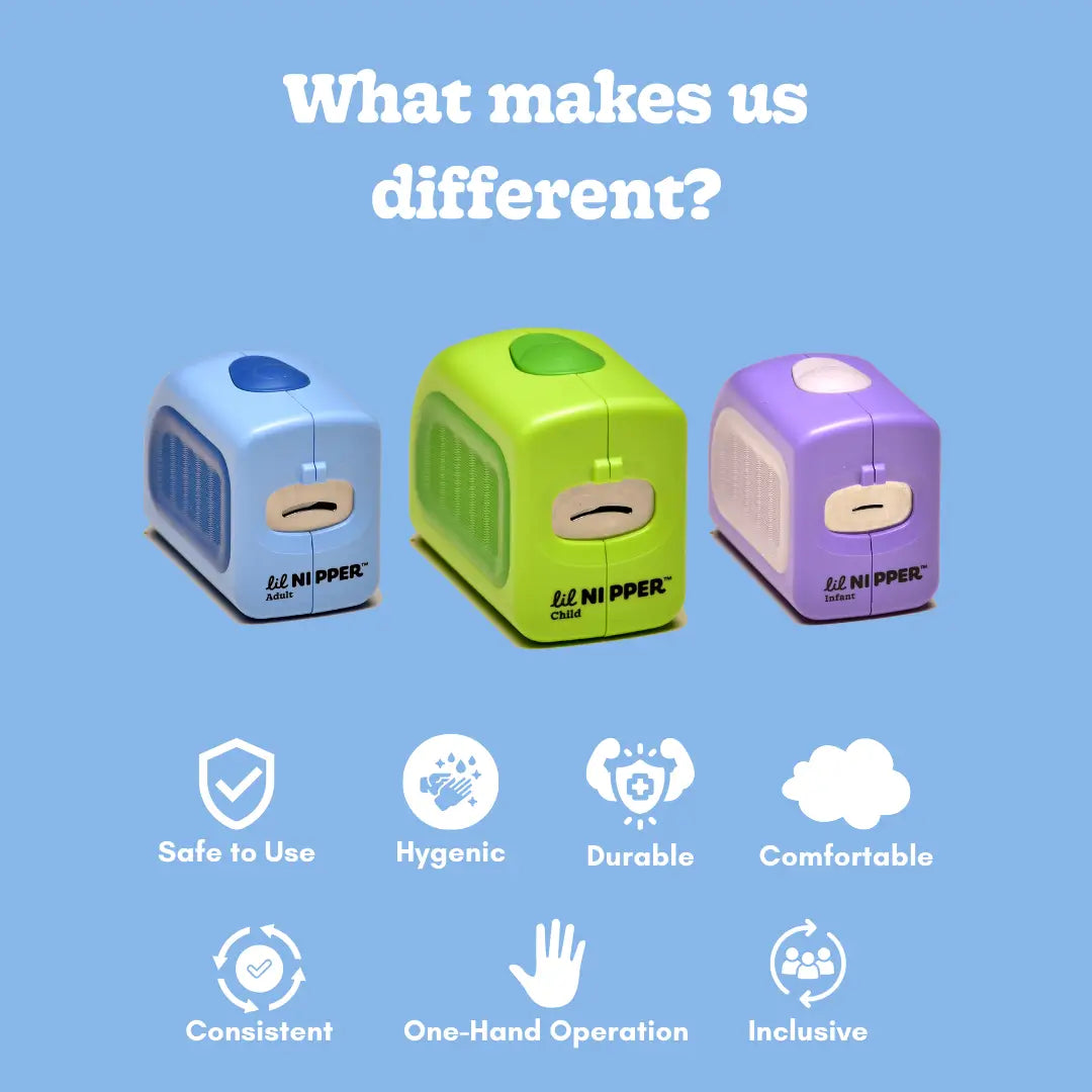 Mommy & Me Bundle - World's Safest & Easiest Nail Clippers for Your Little Ones