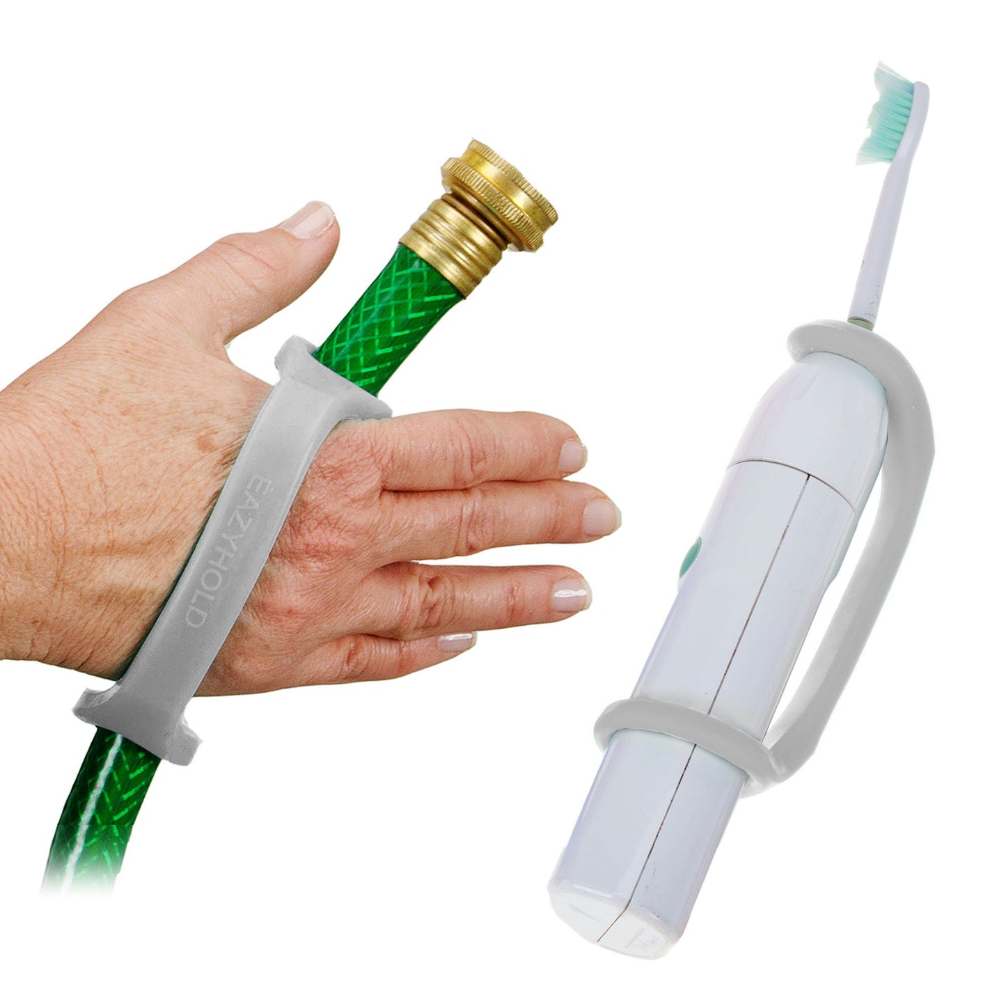 Adult Grip Aid 2-Pack - Aqua (Black & Platinum Too) | EaZyHold