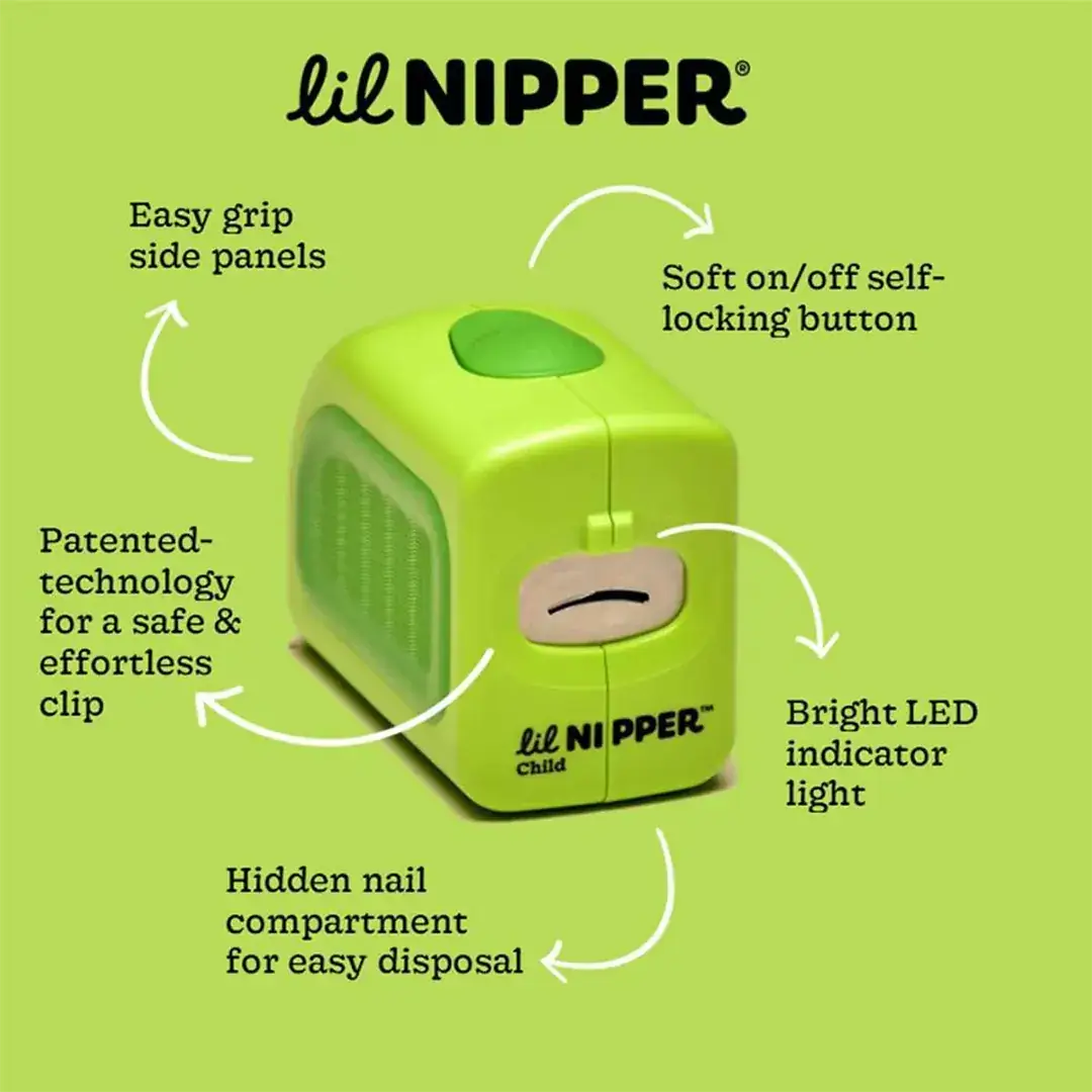 Lil Nipper Electric Nail Clipper - CHILD Size Ages 5 -13 yrs old