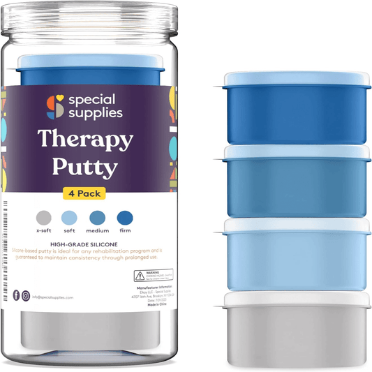 Therapy Putty Ocean 4-Pack | Hand Strength & Stress Relief for All